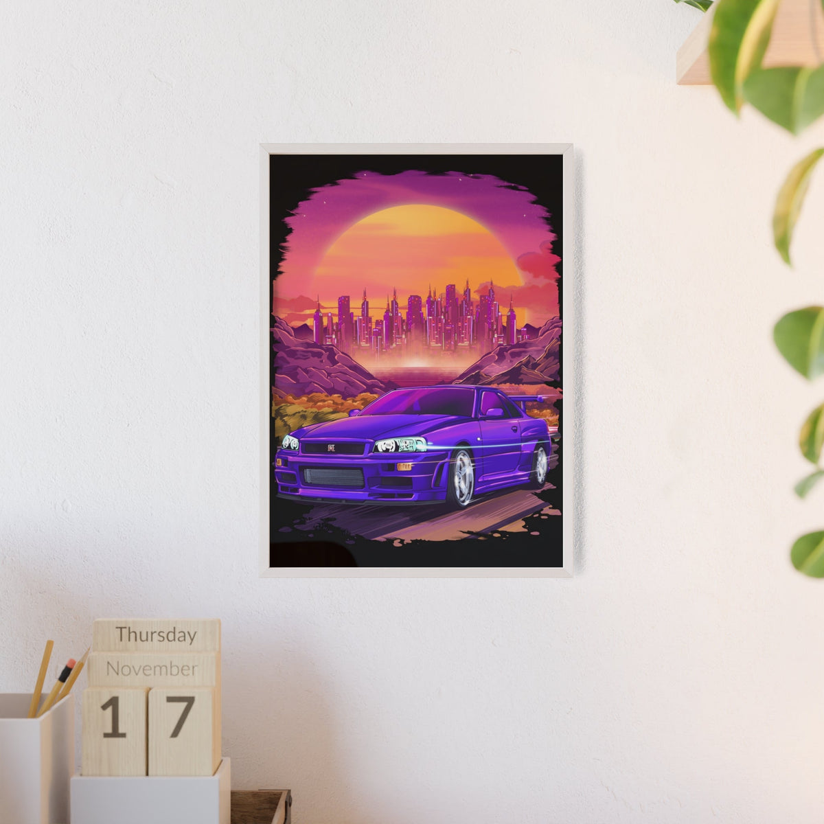Nissan Skyline GT-R Poster
