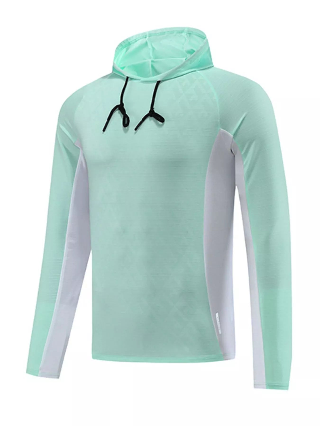 Men's Plus Size Raglan Sleeve Athletic Fit Hoodie