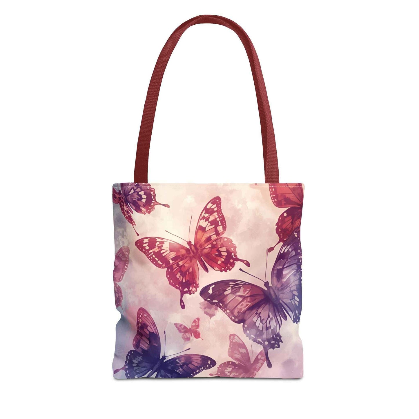 Butterfly Canvas Tote Bag – Eco-Friendly, Multi-Size