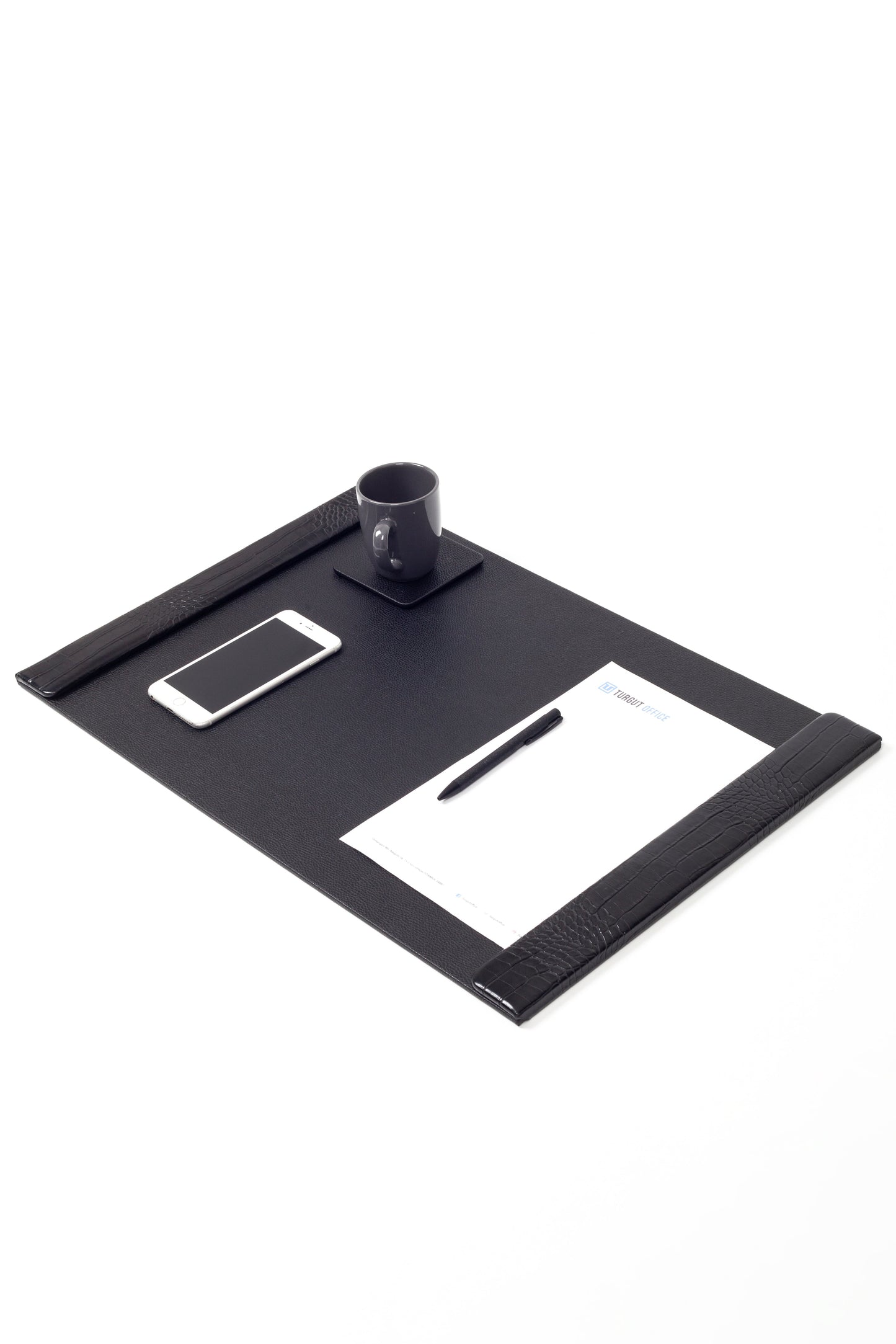 Executive Desk Desk With Vertical Embossed 23.6x15.7inc
