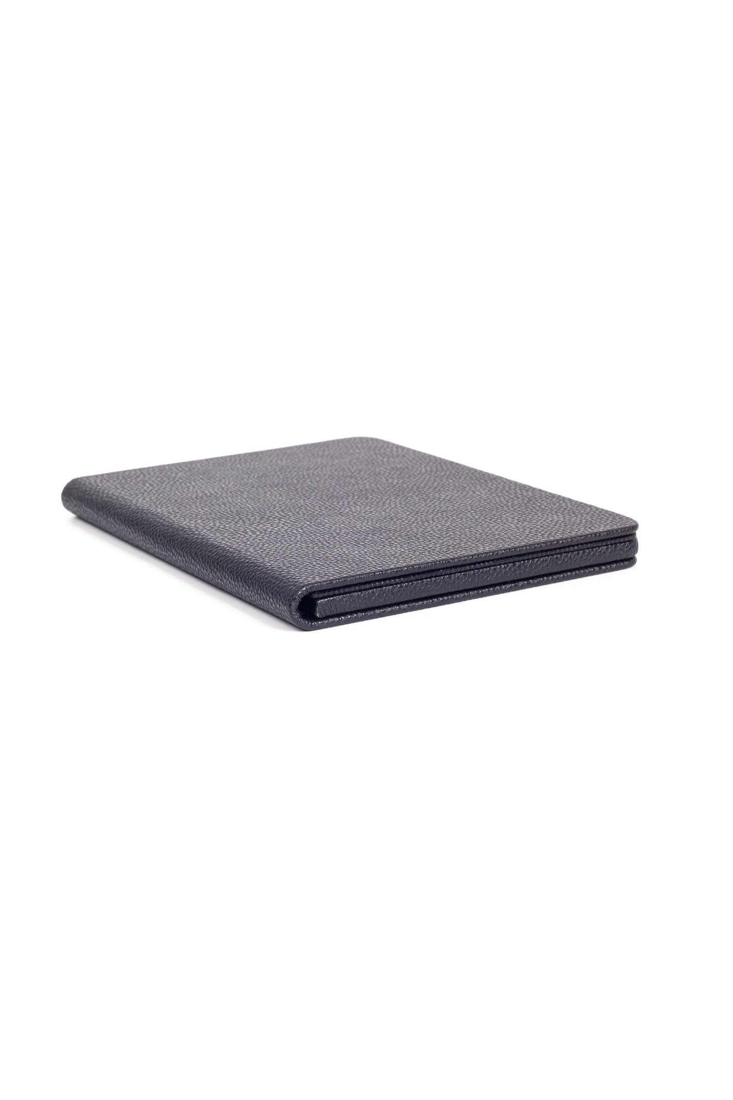 Leather Account Pad Black - Ticket - Account Container