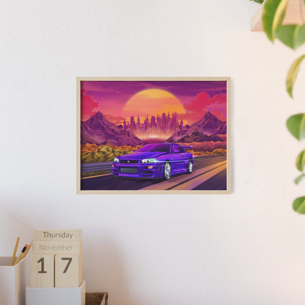 Nissan Skyline GT-R Poster