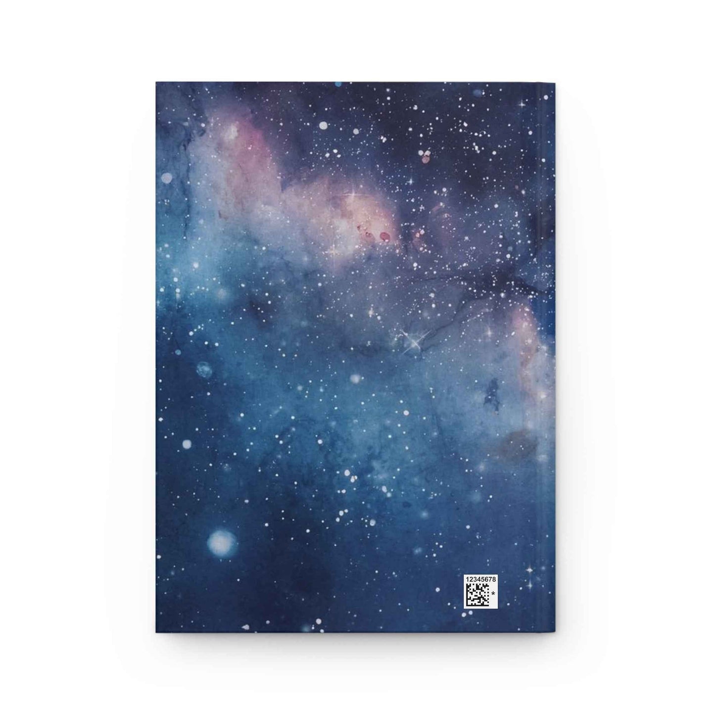 Galaxy Nebula Hardcover Journal — Cosmic Starry Notebook for Writing & Sketching
