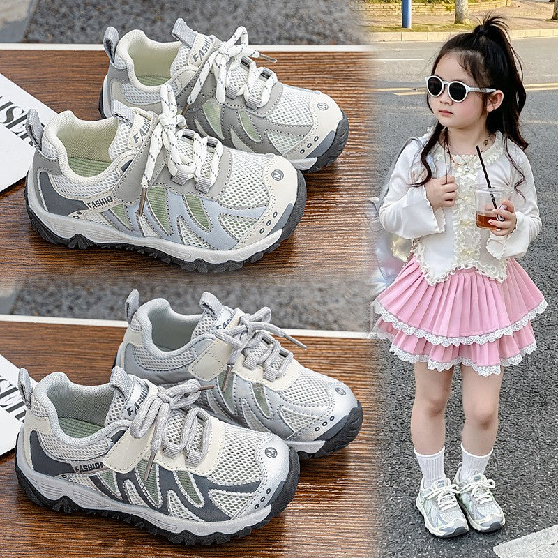 2026 Spring Summer Kids Mango Toe Sneakers, Lightweight Soft Sole Hiking Dad Shoes, Casual Closed-Toe Sports Sandals