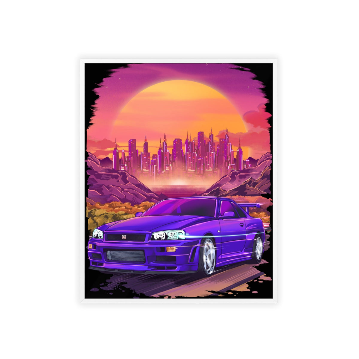 Nissan Skyline GT-R Poster