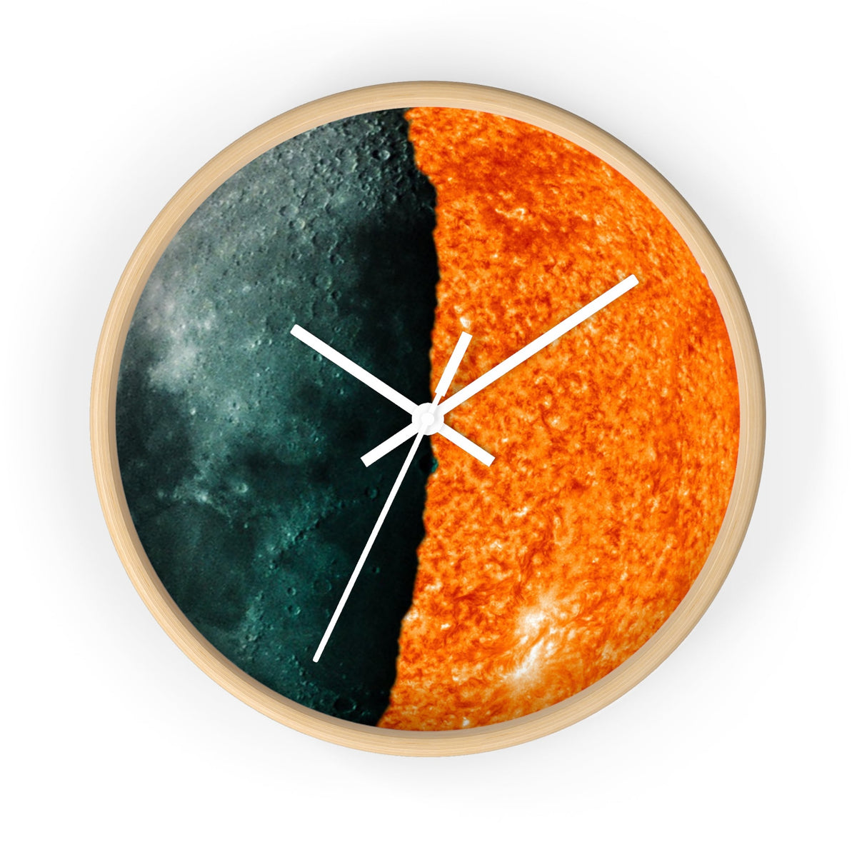 Sun And moon - Wall clock