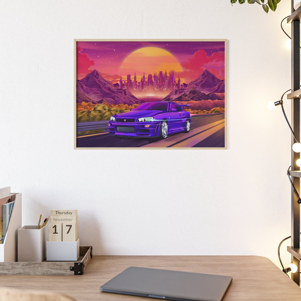 Nissan Skyline GT-R Poster