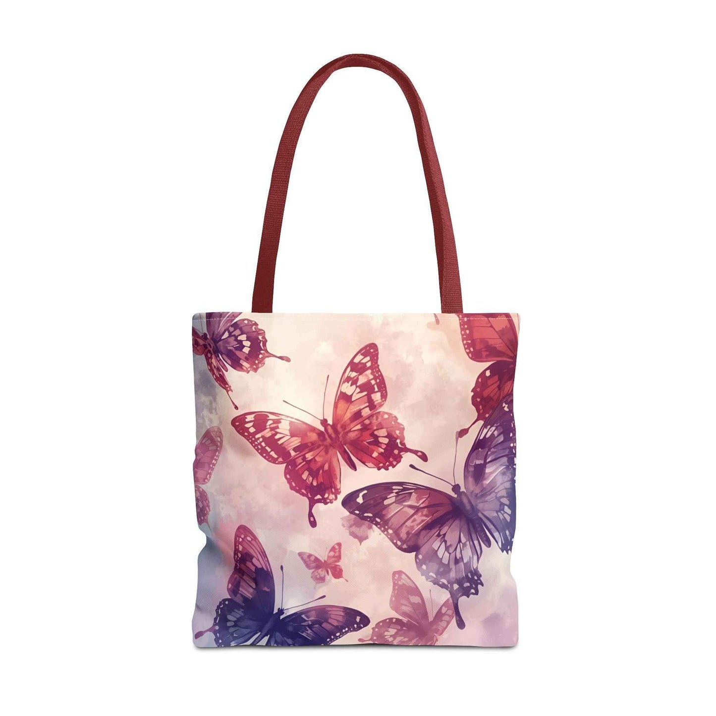 Butterfly Canvas Tote Bag – Eco-Friendly, Multi-Size