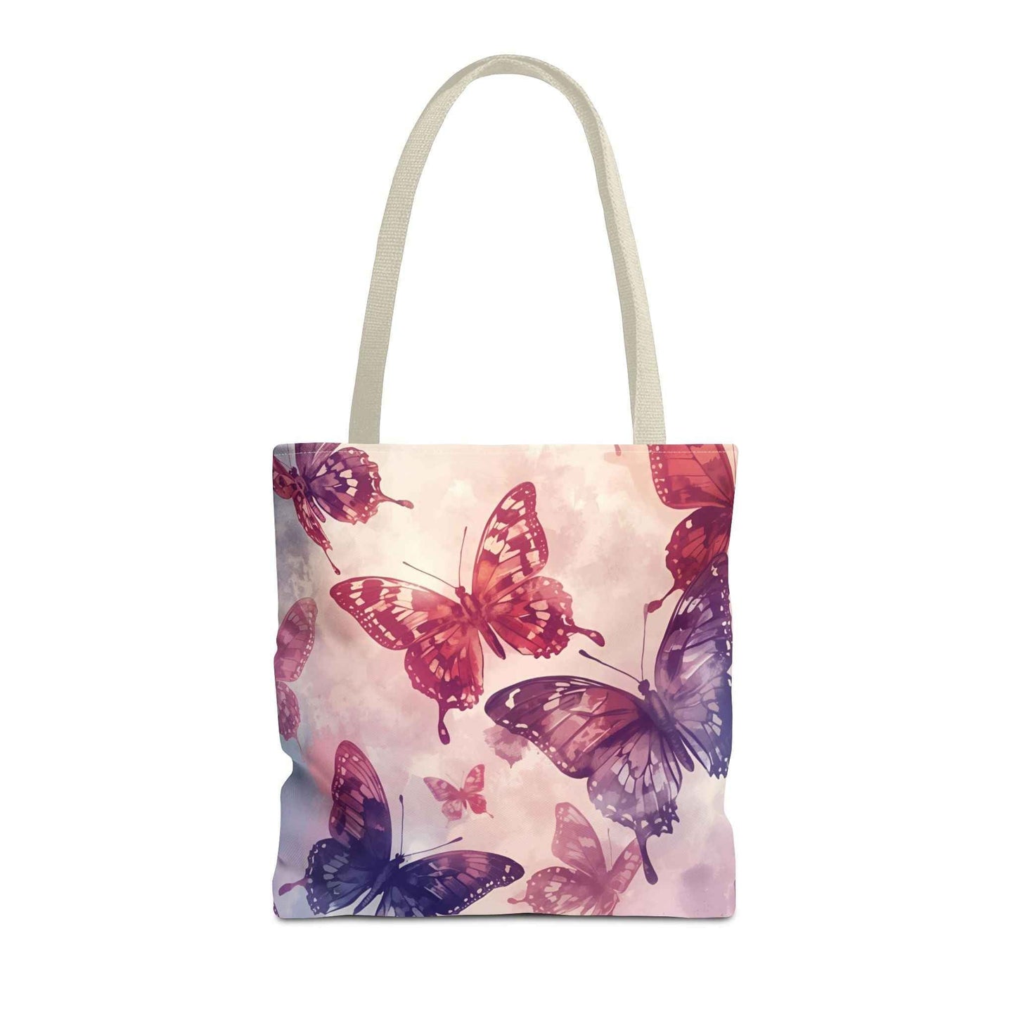 Butterfly Canvas Tote Bag – Eco-Friendly, Multi-Size