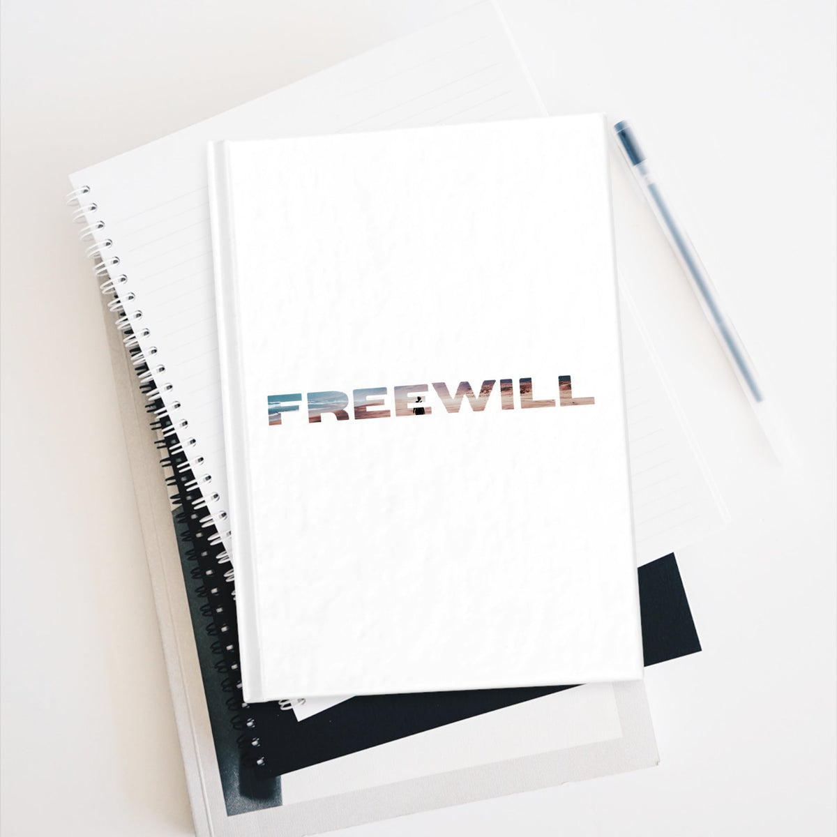 Freewill Life Inspirational Blank Journal