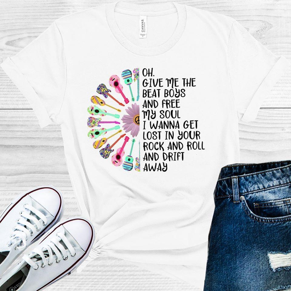 Oh Give Me the Beat Boys and Free My Soul Graphic Tee