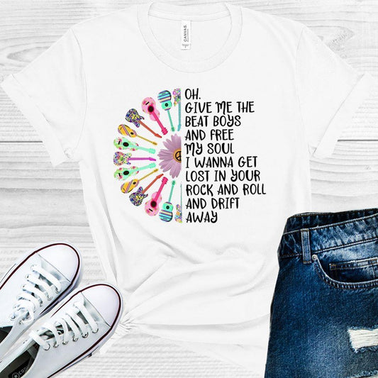 Oh Give Me the Beat Boys and Free My Soul Graphic Tee