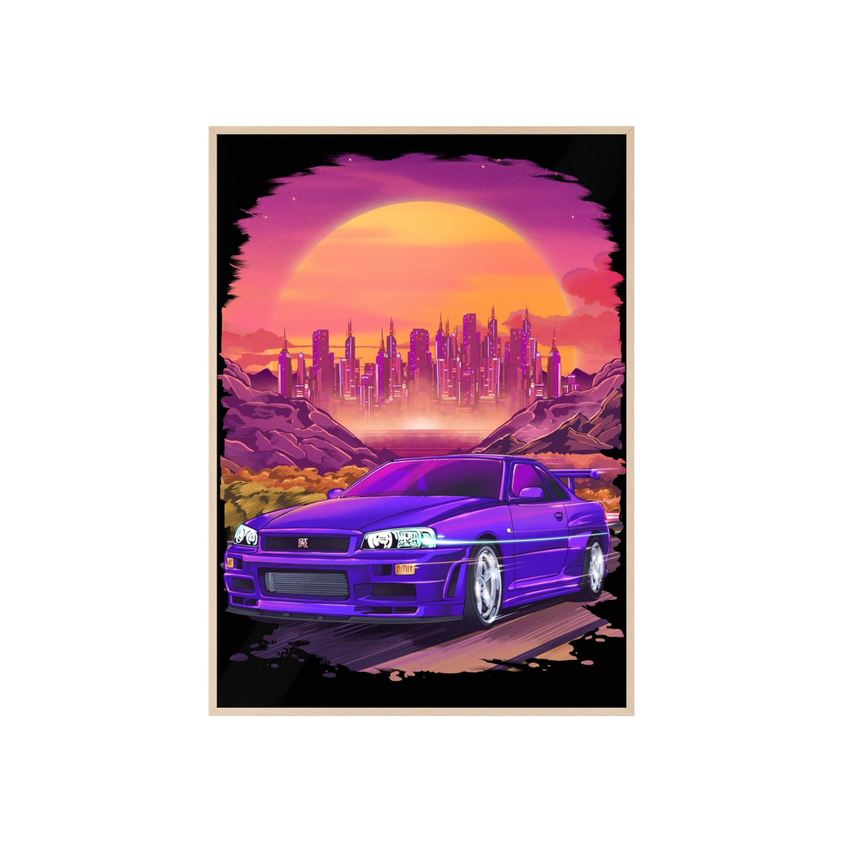 Nissan Skyline GT-R Poster