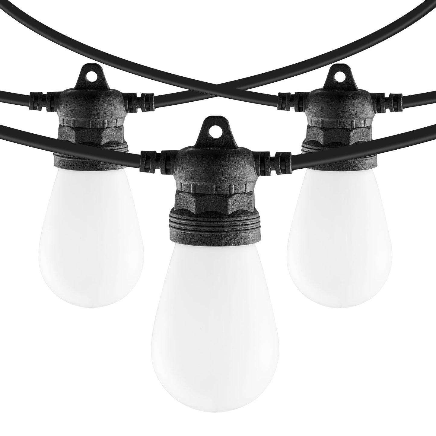 RGB Outdoor String Lights - 50FT Waterproof Patio Lights