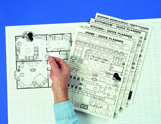 Home Quick Planner: Reusable, Peel & Stick Furniture & Archi