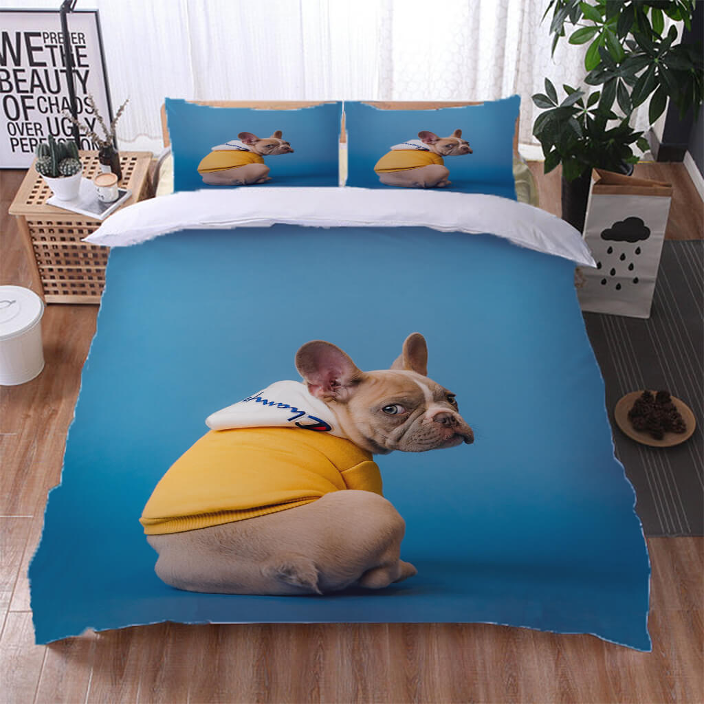 Animal Dog Bedding Set Duvet Cover