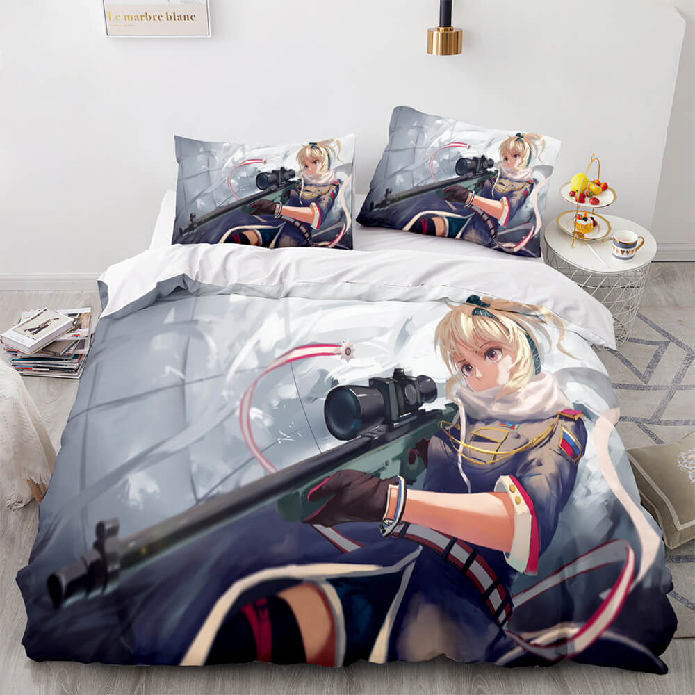 Anime Cute Girls Cosplay Bedding Sets Quilt Cover Without Filler