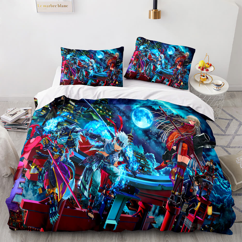 Anime Cute Girls Cosplay Bedding Sets Quilt Cover Without Filler