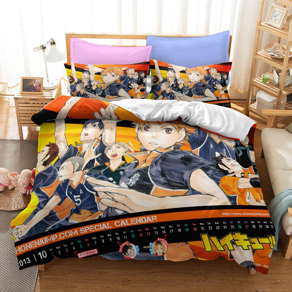 Anime Haikyuu Cosplay Bedding Set Quilt Covers Without Filler