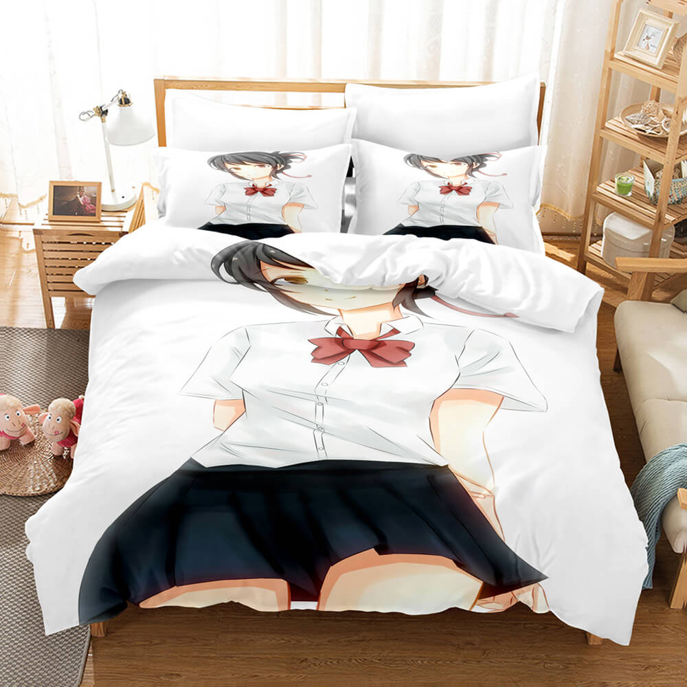 Anime Kizuna AI Cosplay Bedding Set Quilt Covers Without Filler