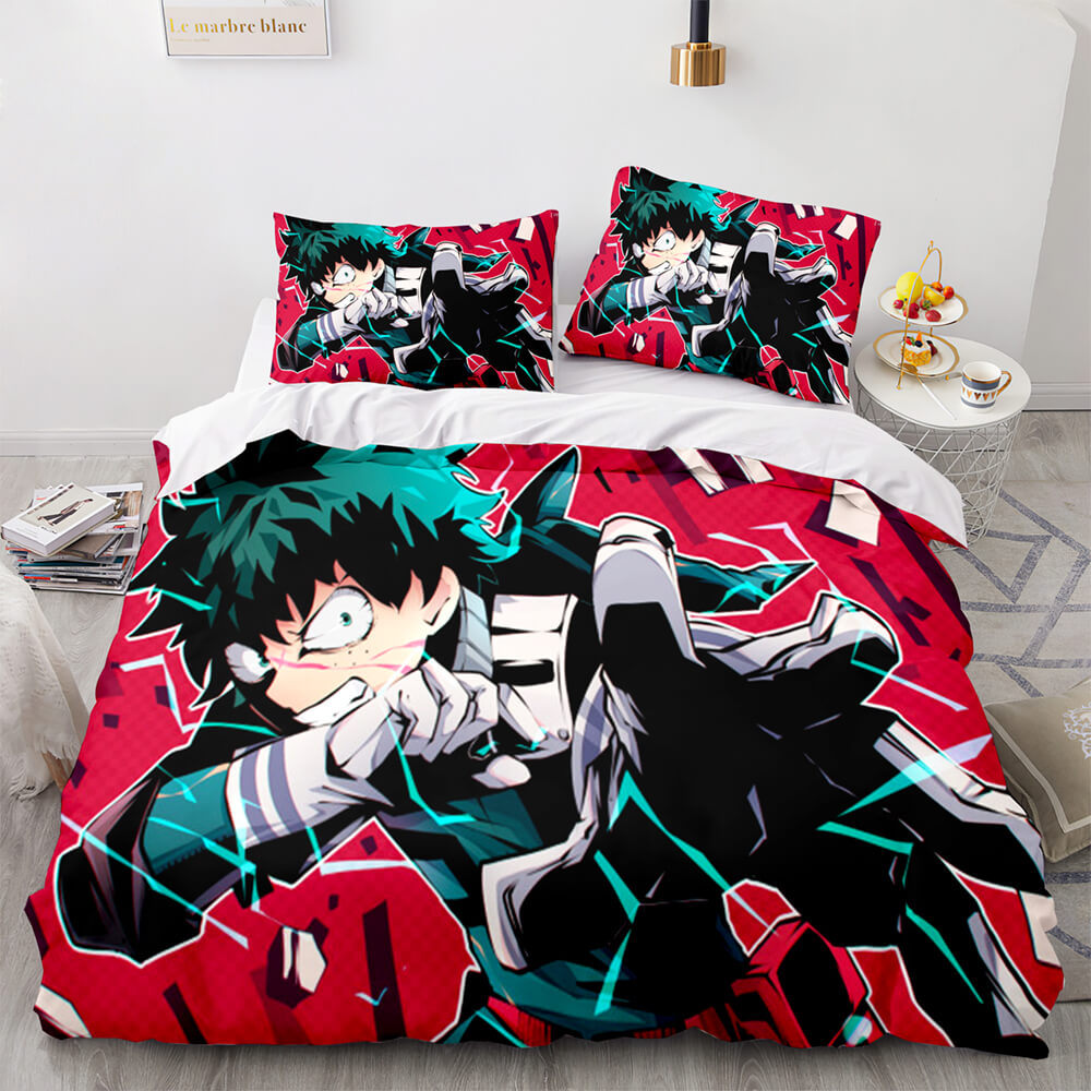 Anime My Hero Academia Bedding Set Cosplay Quilt Cover Without Filler