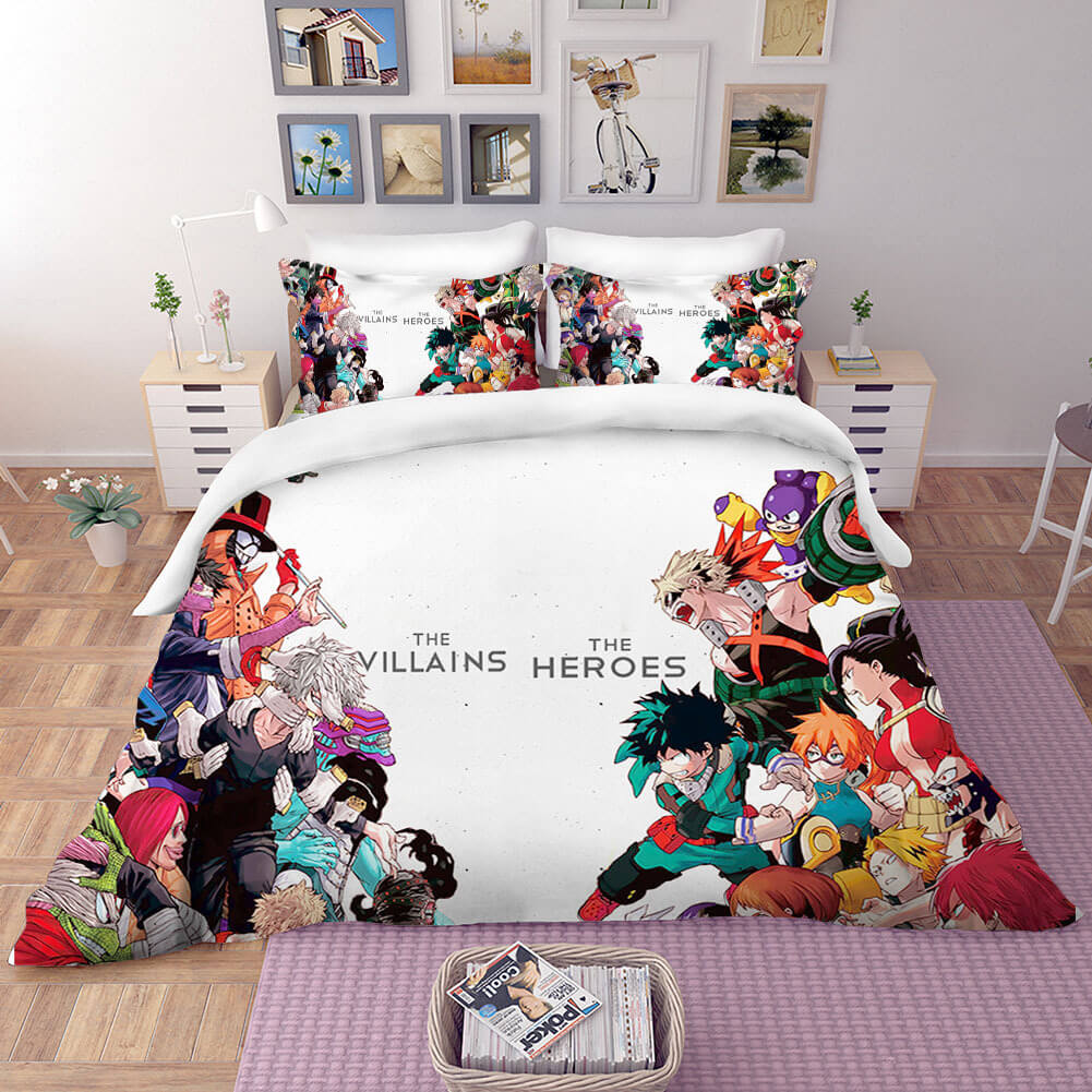Anime My Hero Academia Bedding Set Quilt Covers Without Filler