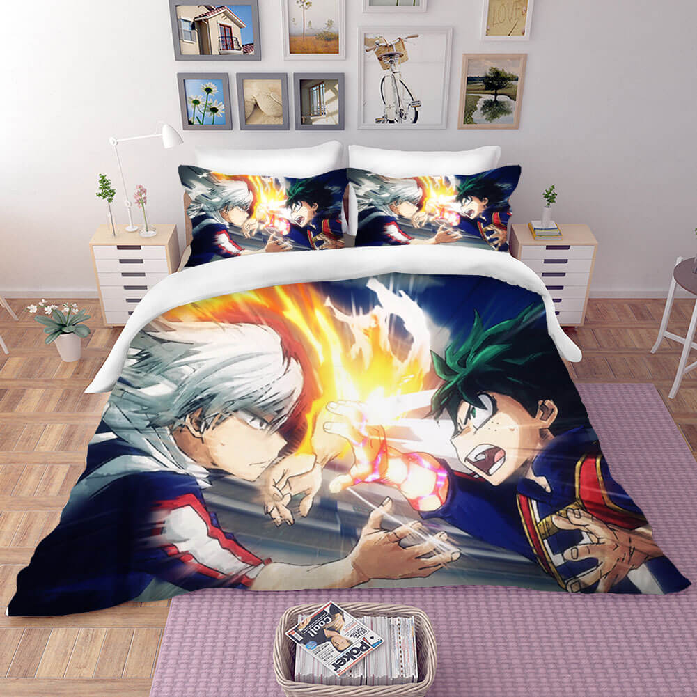 Anime My Hero Academia Bedding Set Quilt Covers Without Filler