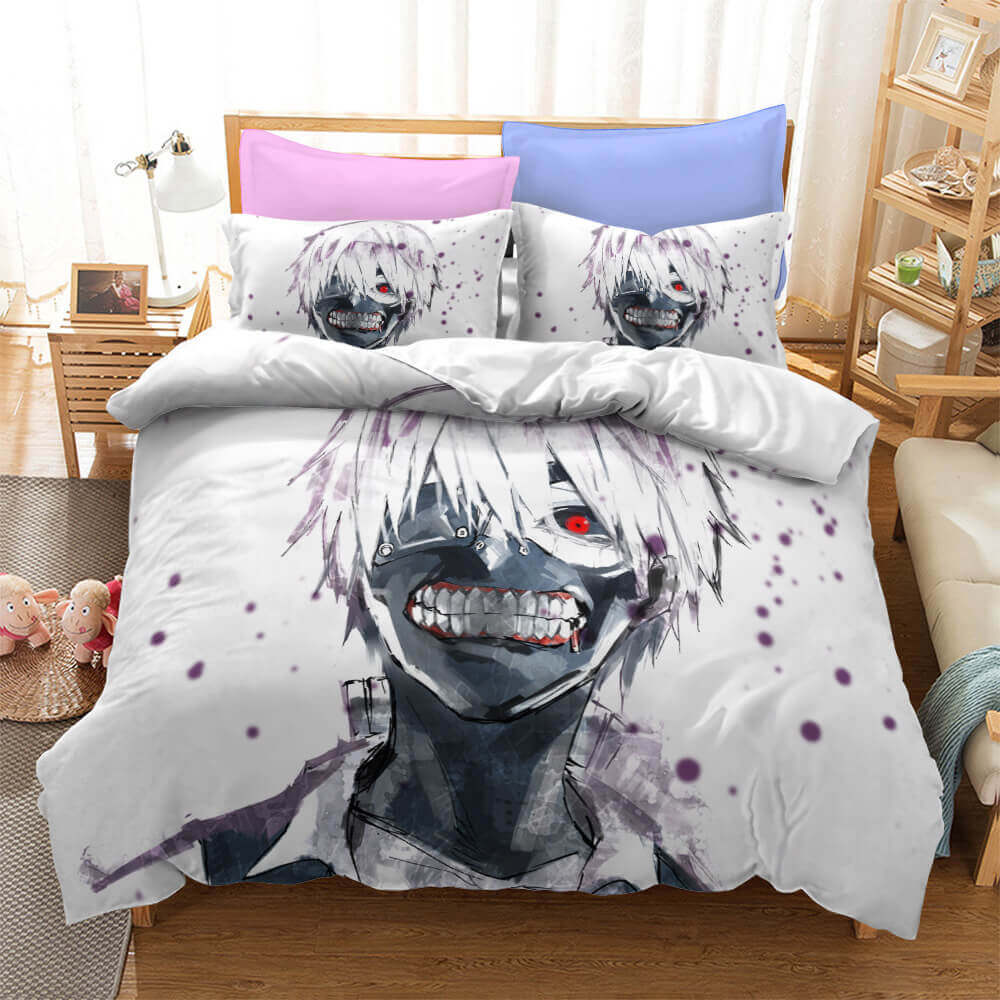 Anime Tokyo Ghoul Cosplay Bedding Set Quilt Cover