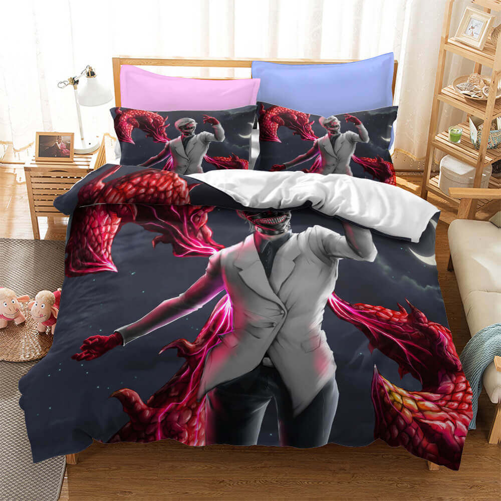 Anime Tokyo Ghoul Cosplay Bedding Set Quilt Cover