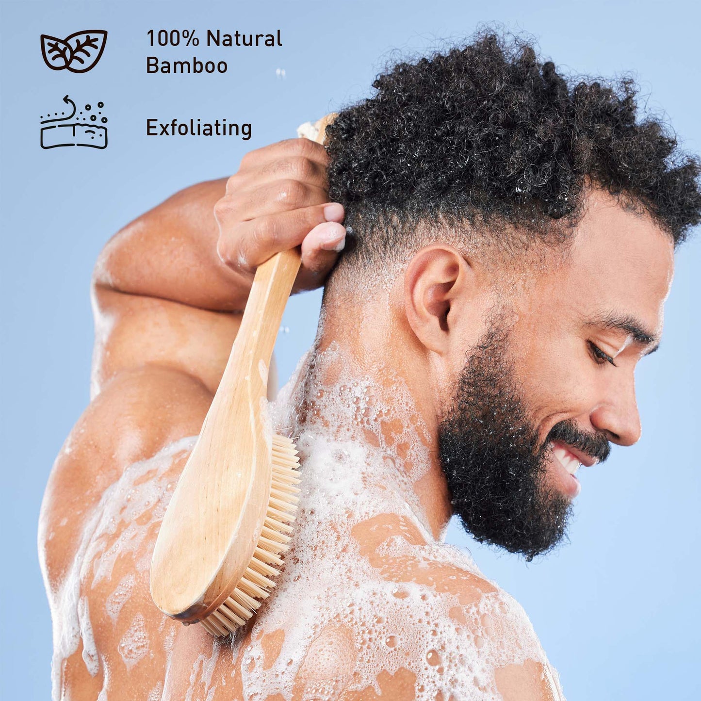 Pursonic Aromatherapy Bath Bombs & Bamboo Spa Brush Bundle – Relax, Refresh & Rejuvenate Naturally
