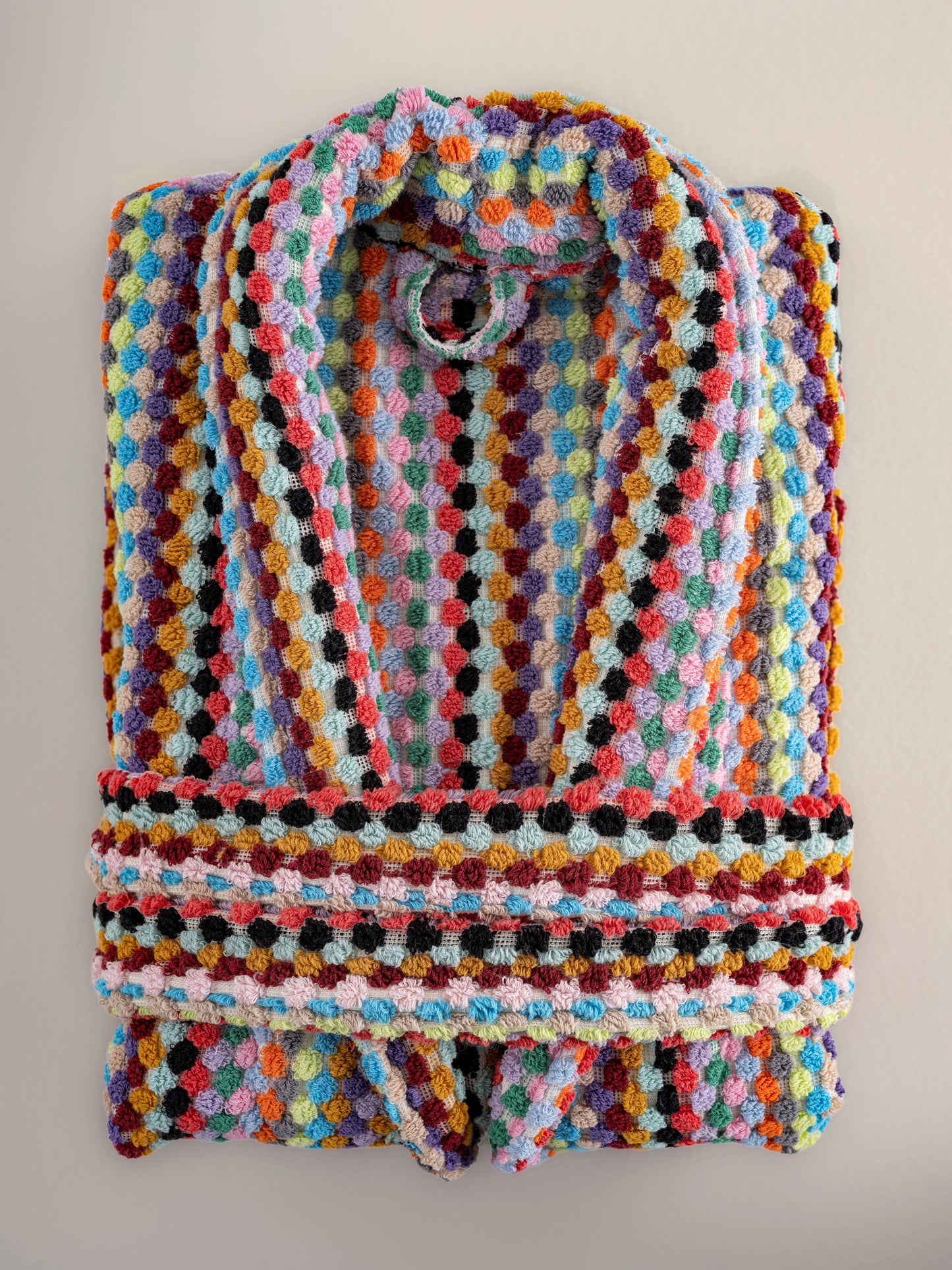 Pom Pom Bathrobe