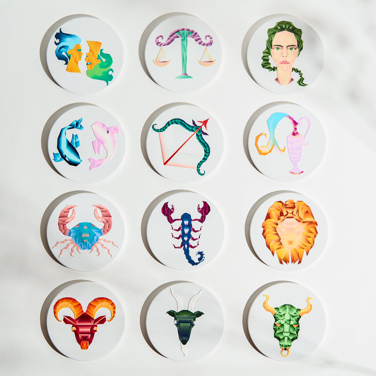 Zodiac Coasters