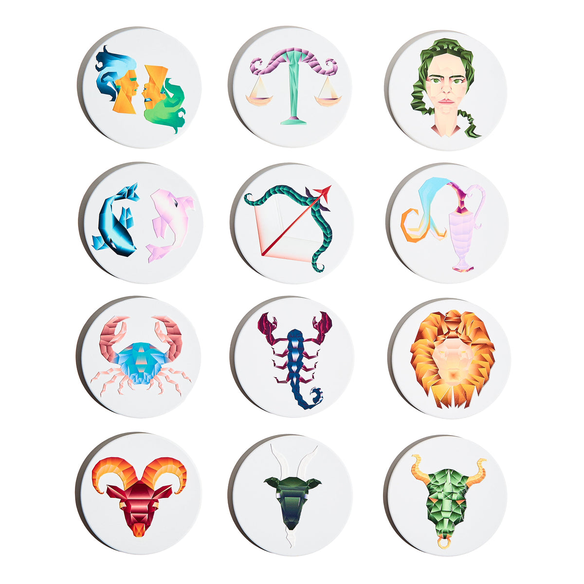 Zodiac Coasters