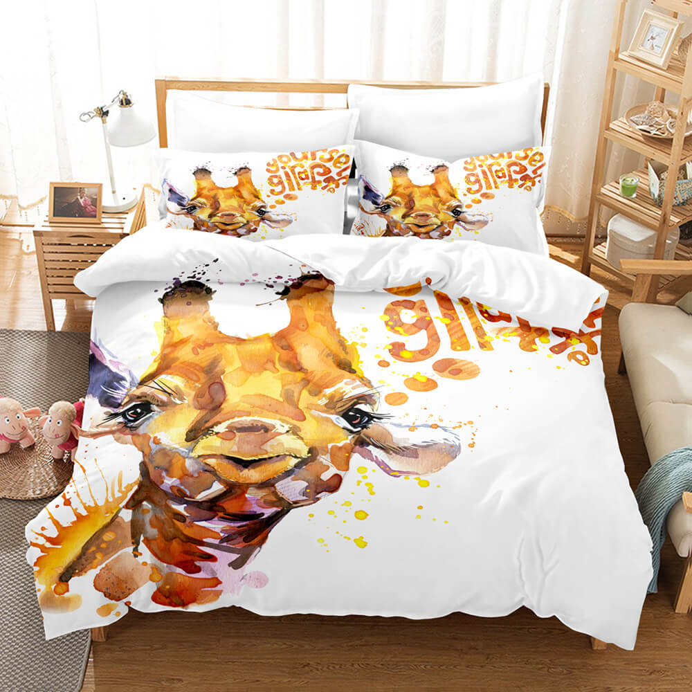 Cartoon Animals Cosplay Bedding Sets Quilt Covers Without Filler