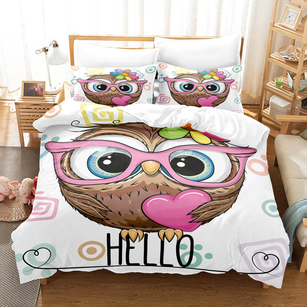 Cartoon Animals Cosplay Bedding Sets Quilt Covers Without Filler