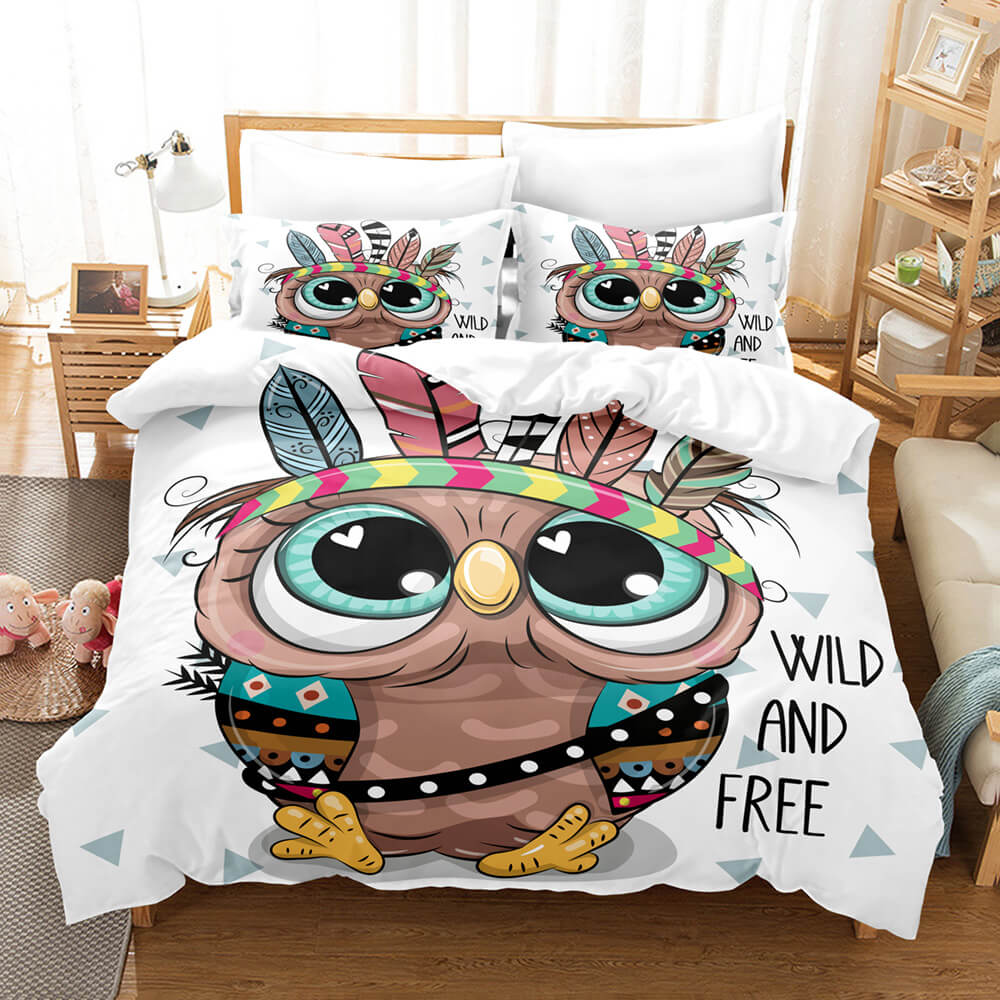 Cartoon Animals Cosplay Bedding Sets Quilt Covers Without Filler