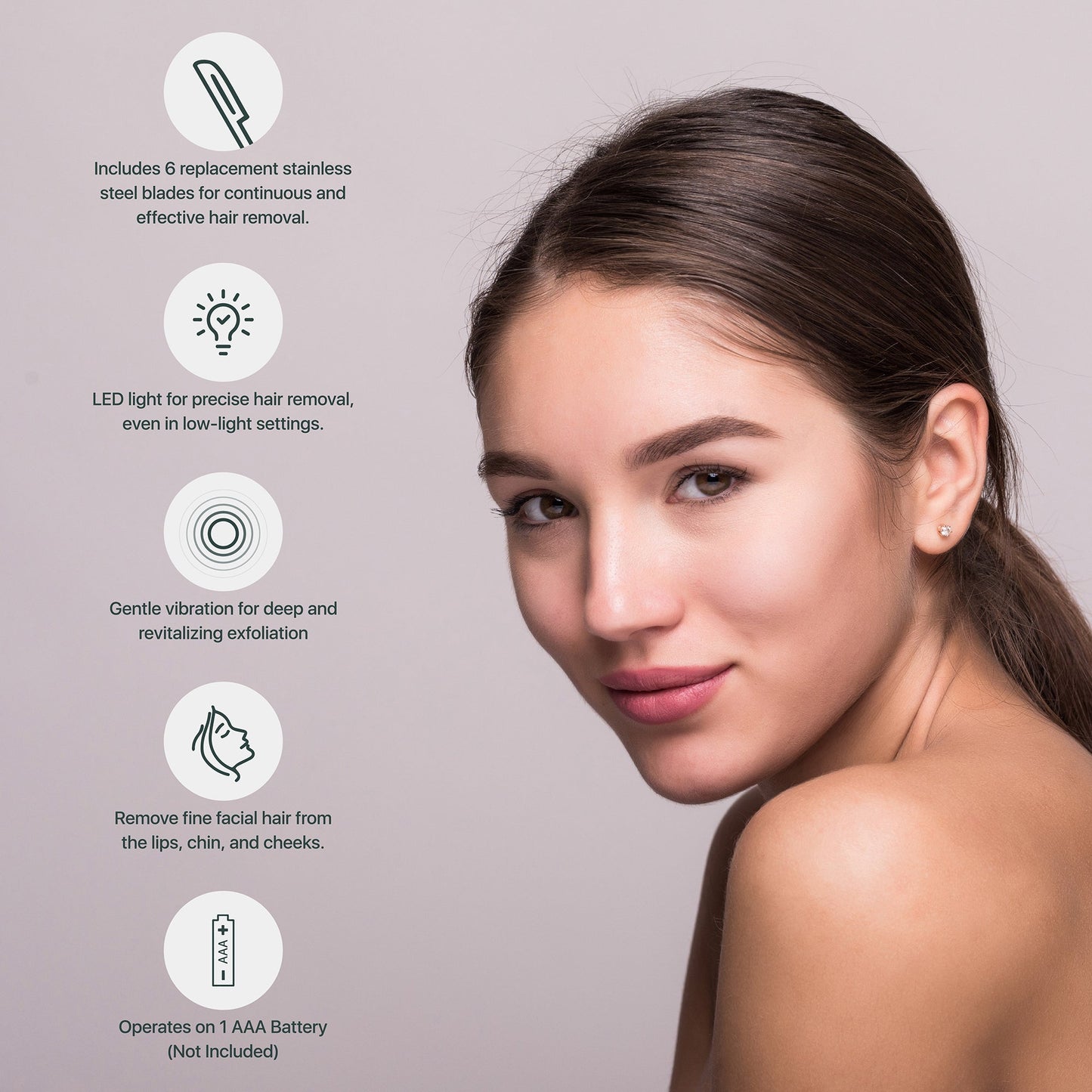 IPL Laser Device & Precision Grooming Set: The Ultimate Smooth Skin Kit
