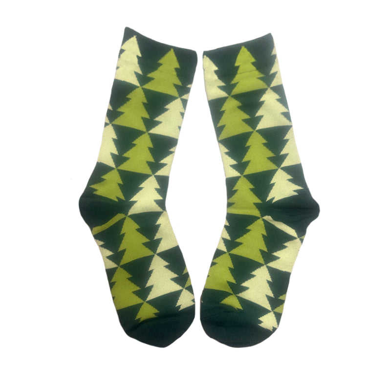 Diamond Tree Socks