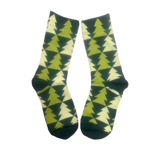 Diamond Tree Socks