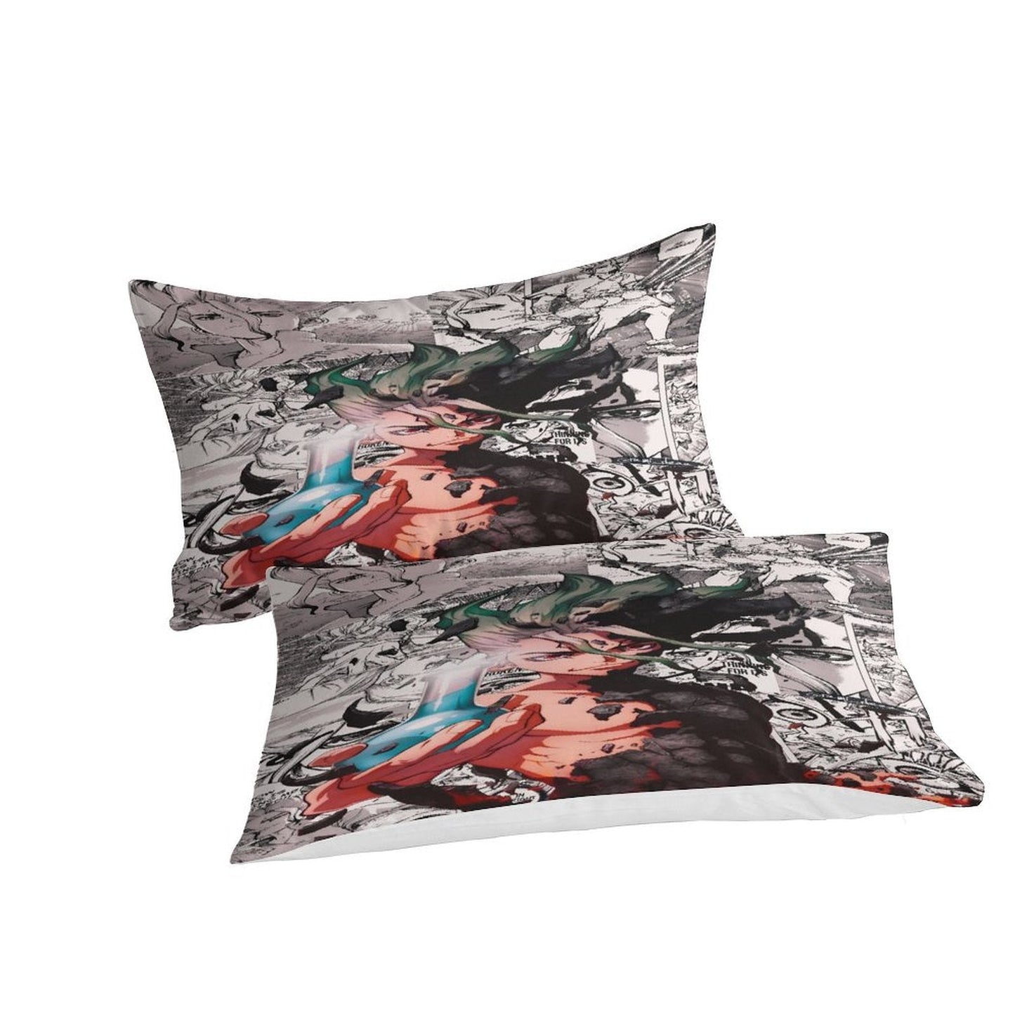 Dr Stone Hd Anime Bedding Set Duvet Cover Without Filler