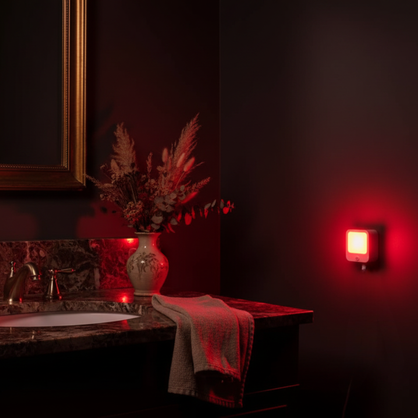 Nightlight - Motion Sensing Red Circadian Friendly