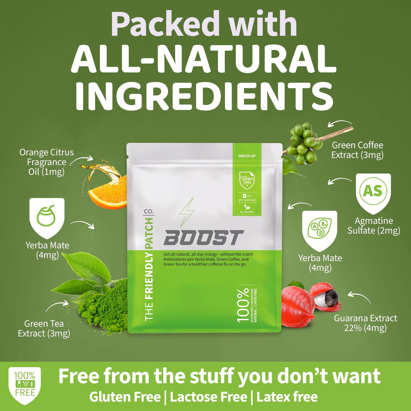 Essentials Vitamin Patches: Boost, Relax, Snooze, Shield - 8 pack