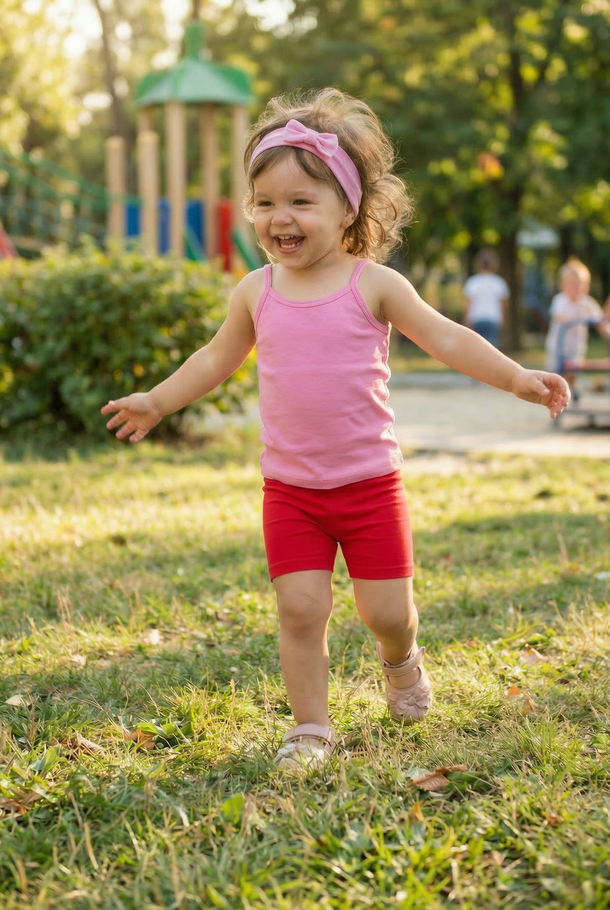 Girls Soft 100% Cotton Bike Shorts | Deep Purple