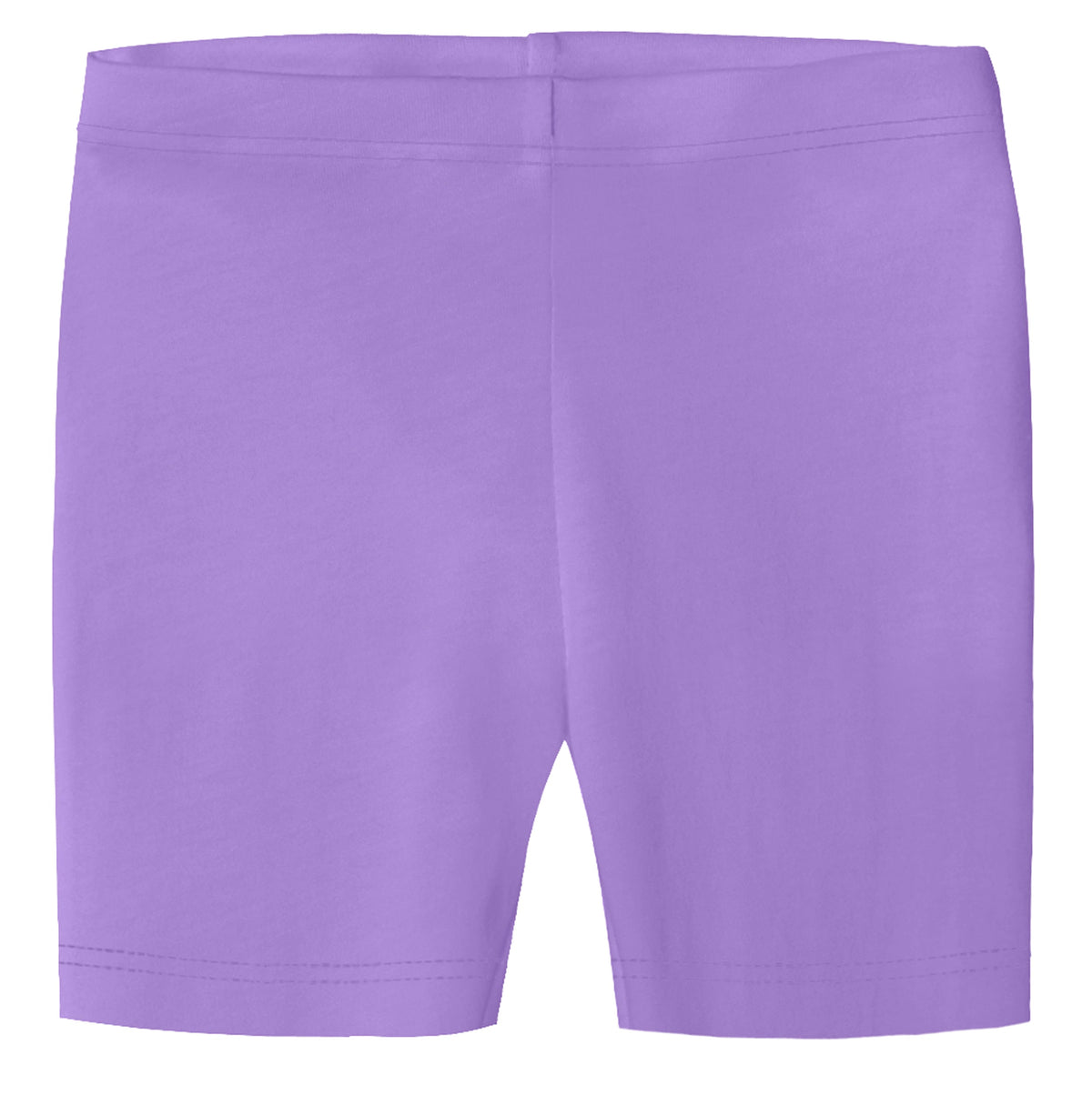 Girls Soft 100% Organic Cotton Bike Shorts | Deep Purple