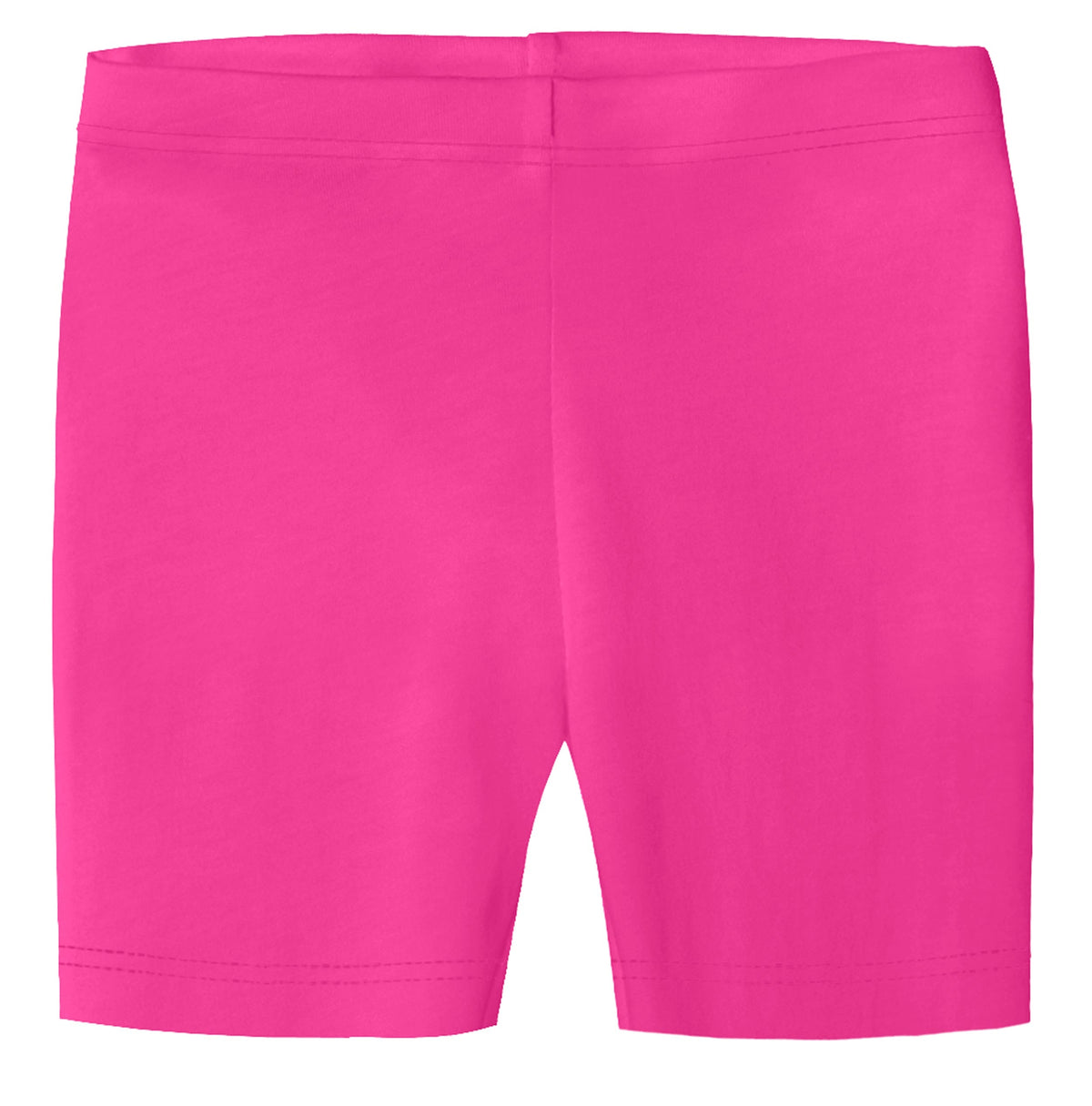 Girls Soft 100% Organic Cotton Bike Shorts | Hot Pink