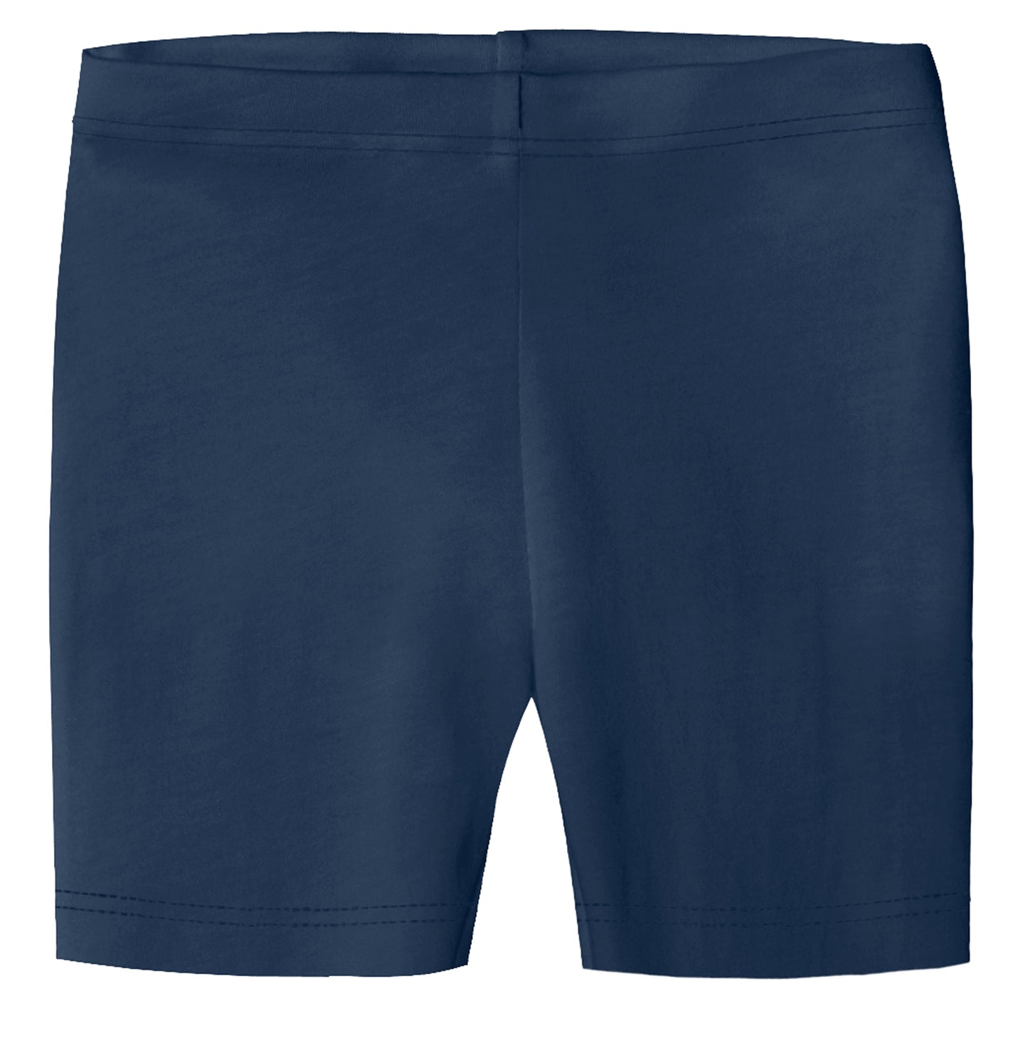 Girls Soft 100% Organic Cotton Bike Shorts | Midnight Blue