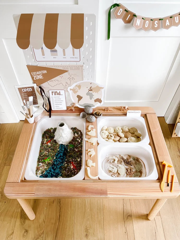 Dinosaur Dig Paleontologist Printable Dramatic Play Kit
