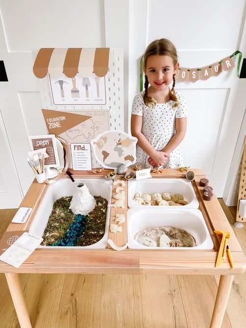 Dinosaur Dig Paleontologist Printable Dramatic Play Kit
