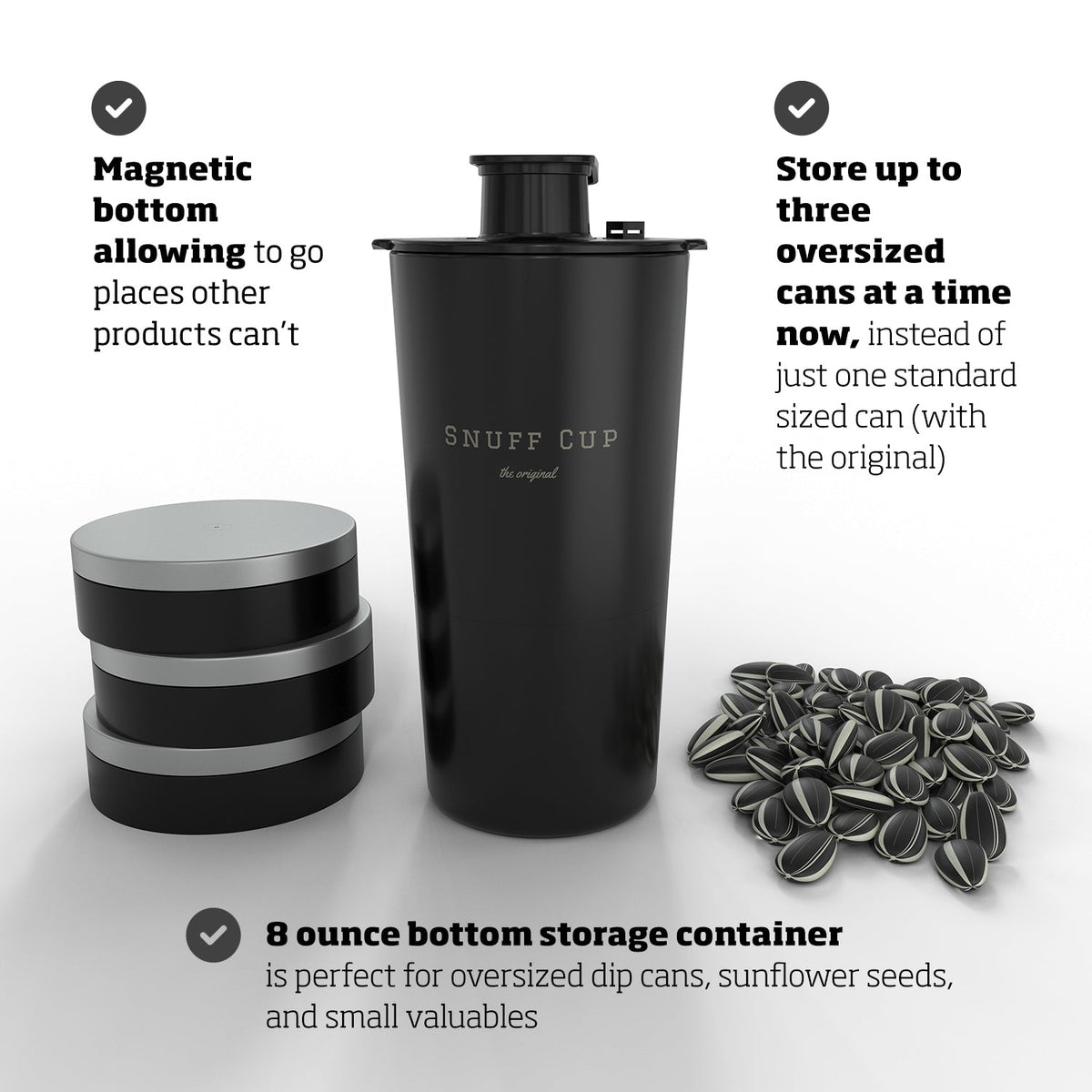 Snuff Cup Pro V3 - Customizable