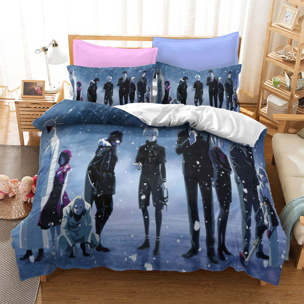 Japan Anime Tokyo Ghoul Cosplay Bedding Set Quilt Cover Without Filler